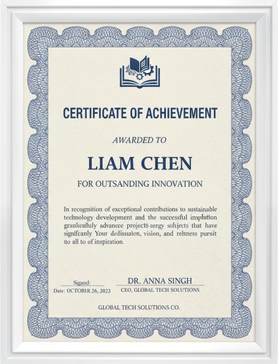 ISO 9001-Zertifikat