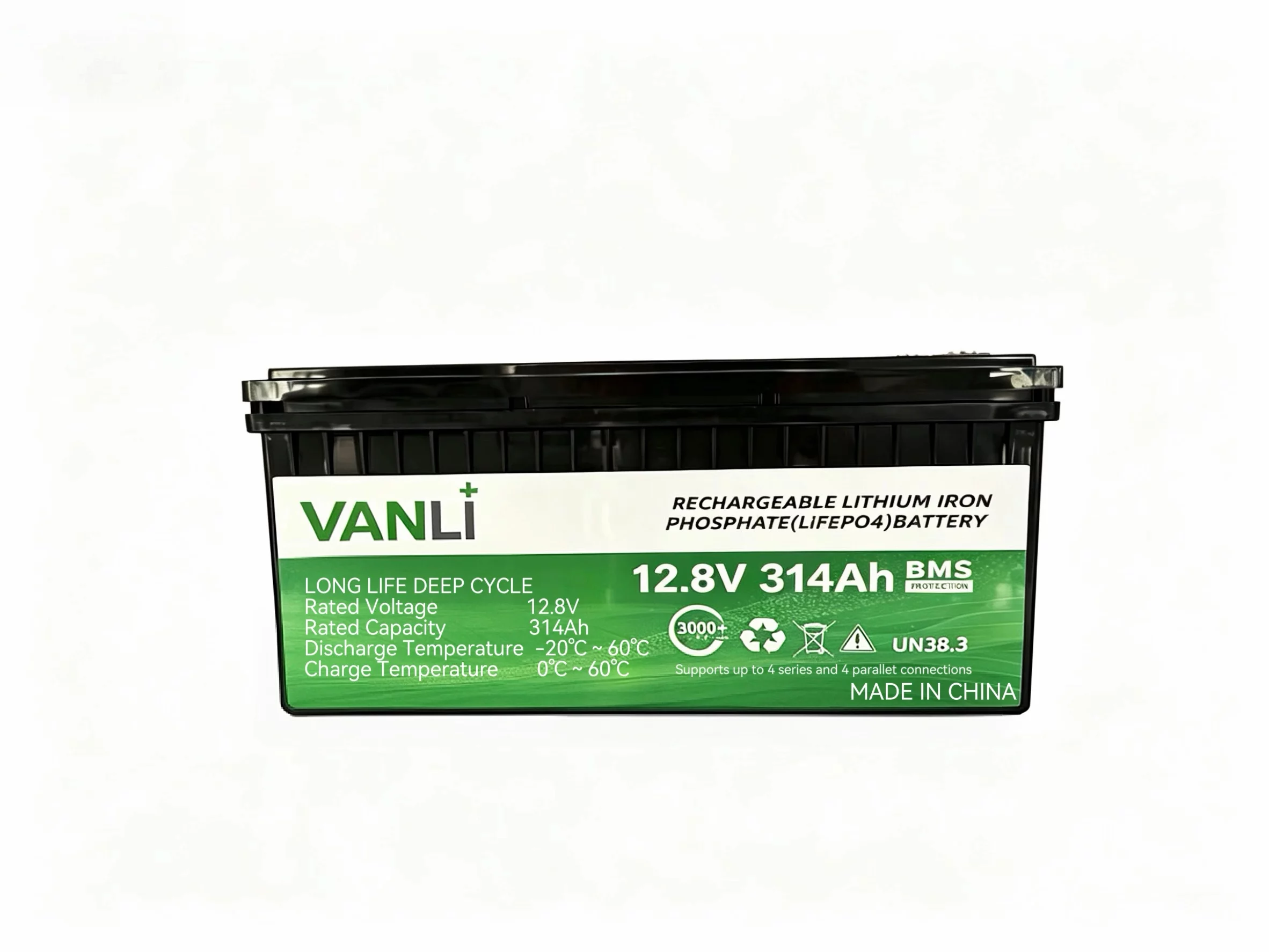 Vanli-12.8V314 12,8V314Ah Lithium-Eisenphosphat-Batterie